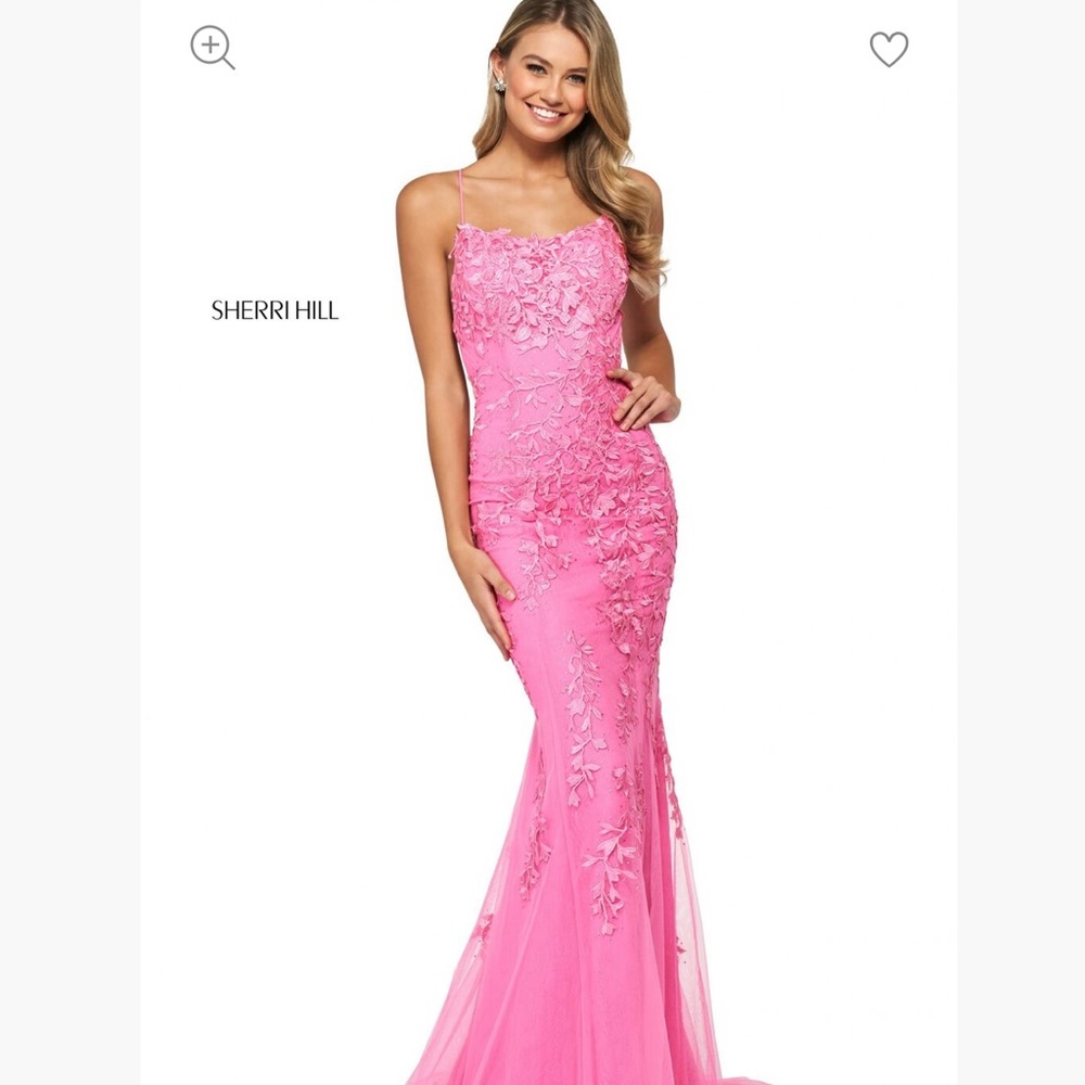 Pink Sherri Hill Prom Dress #52338